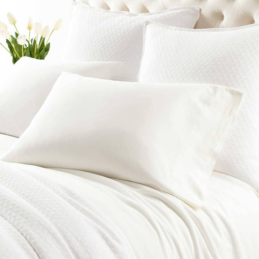 Cozy Cotton Ivory Pillowcases