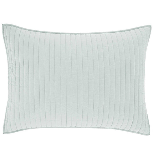 Cozy Cotton Sky Quilted Sham Pillowcases & Shams Standard