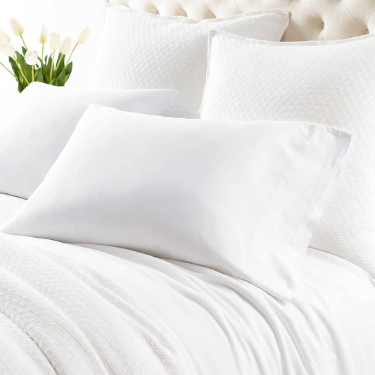 Cozy Cotton White Pillowcases