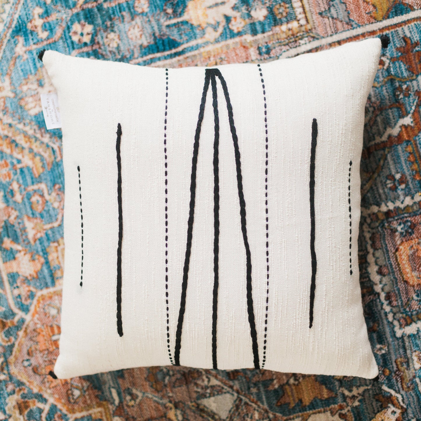 Carthage Throw Pillow Cover