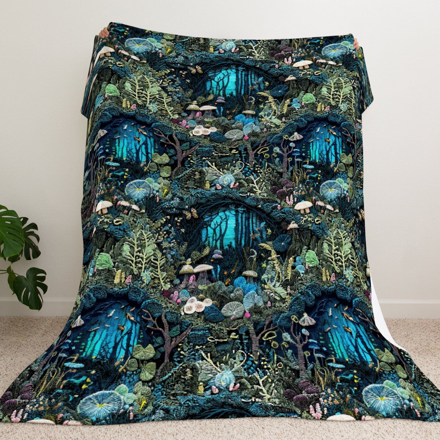 Enchanted Forest Fleece Blanket