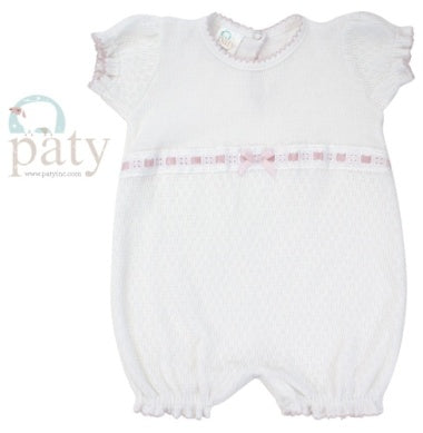Paty Eyelet Ribbon Bubble