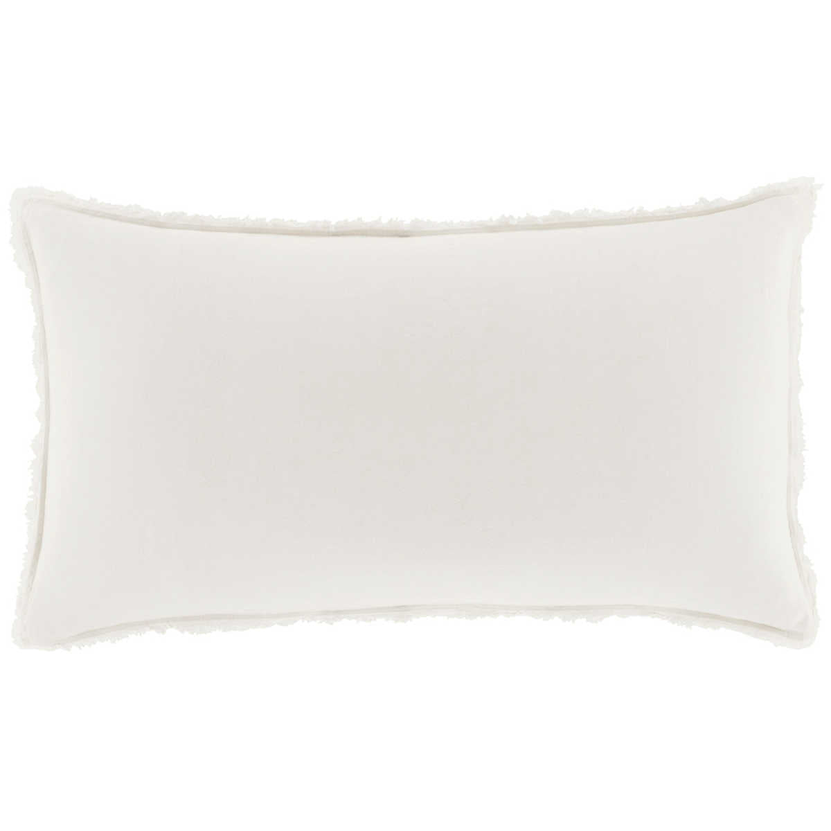 Faye Linen Dove White Sham Bedding King