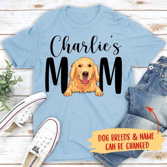 Dog Mom/Dad - Personalized Custom Unisex T-shirt