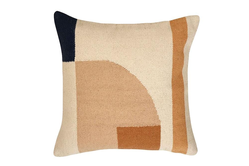 Geo Shapes Throw Pillow Throw Pillows Casa Amarosa Earth Without Insert