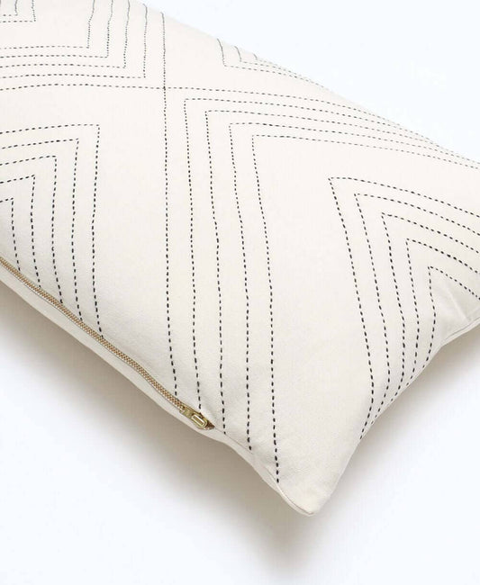 Geometric Lumbar Pillow Pillows Anchal