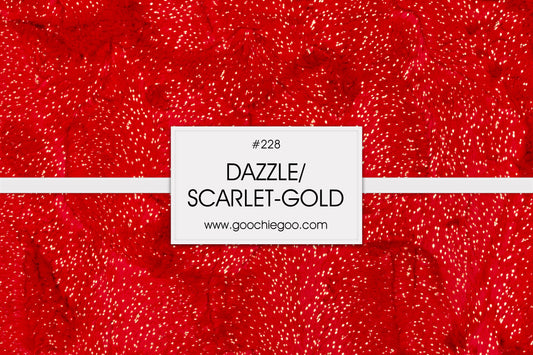 Dazzle Hide Scarlet/Gold