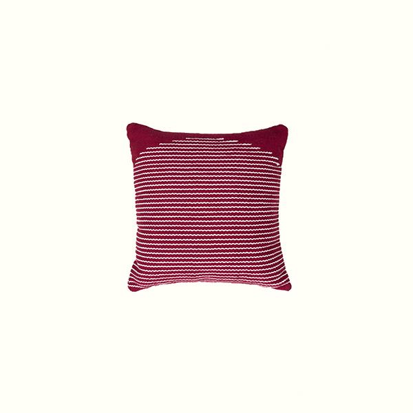 Burgundy Archway Throw Pillow Cover