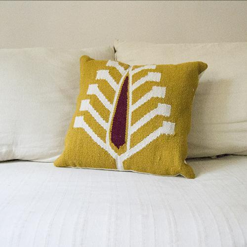 Cypress Wool Throw Pillow Cover