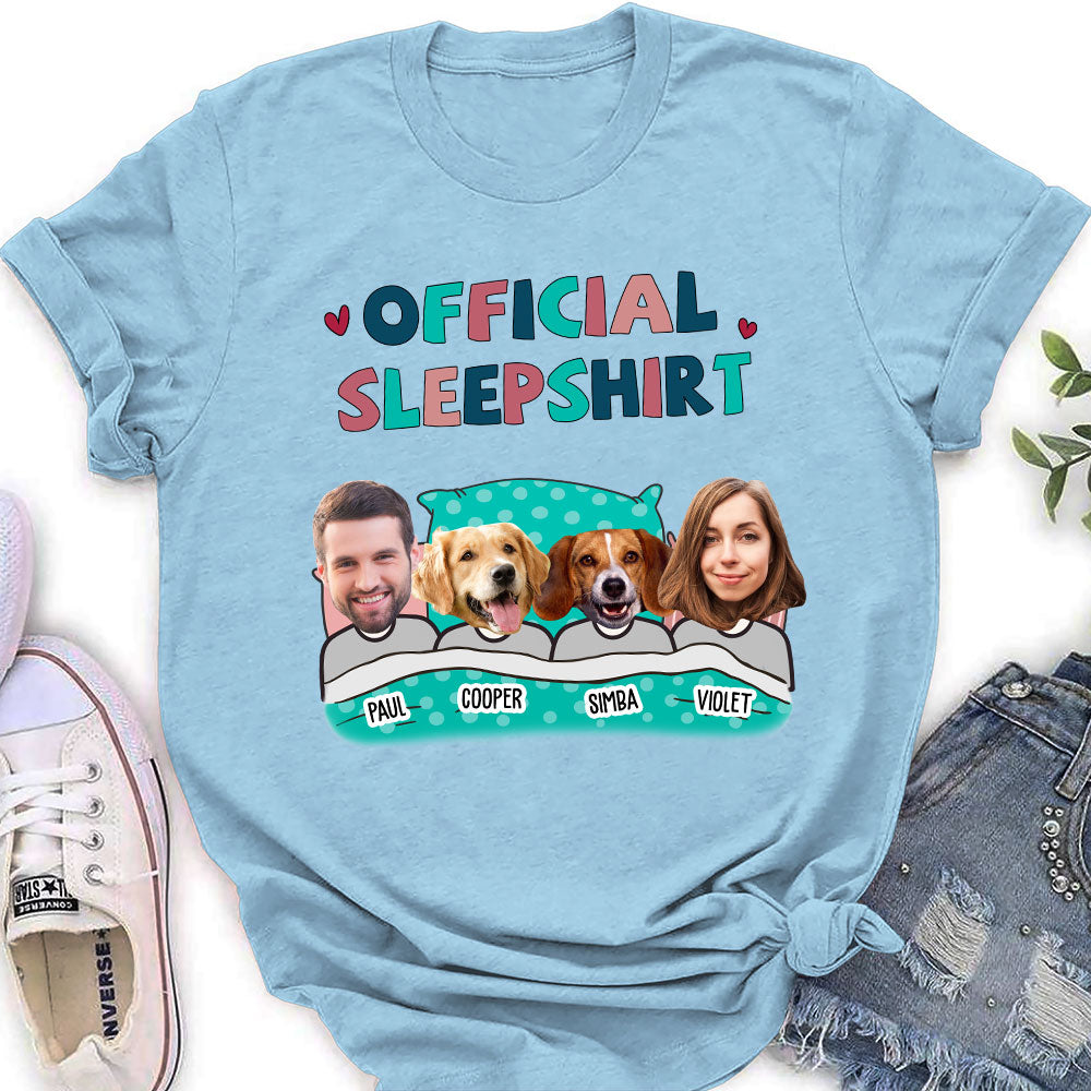 Sleepshirt Photo - Personalized Custom Women's T-shirt