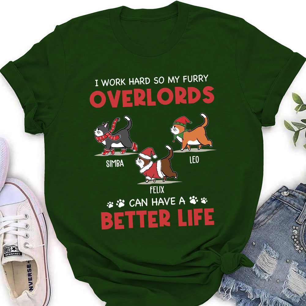 Furry Better Life - Personalized Custom Women's T-shirt
