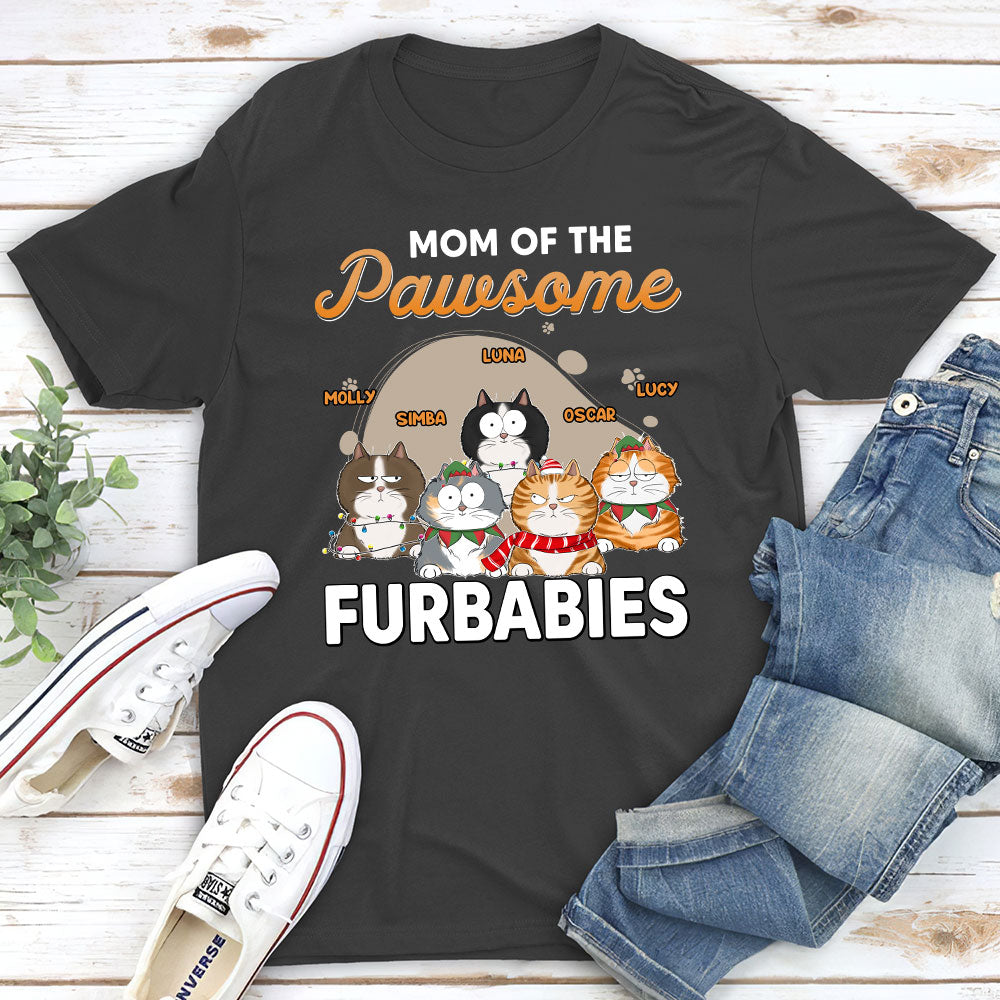 Dad Of Furbabies - Personalized Custom Unisex T-shirt