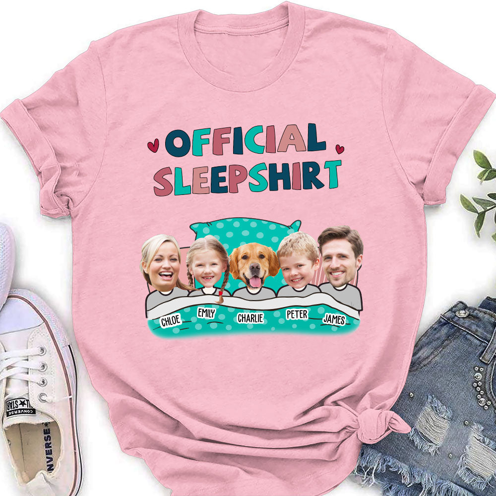 Sleepshirt Photo - Personalized Custom Women's T-shirt