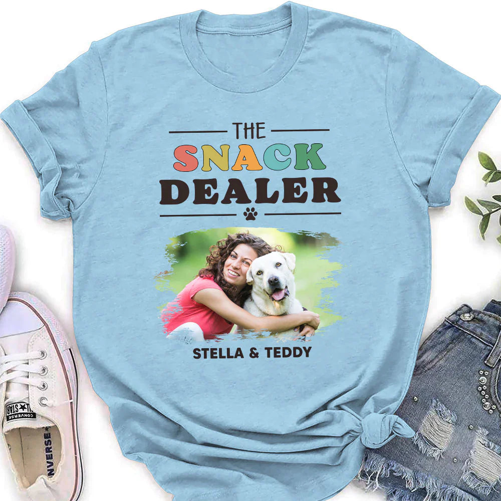 Pets Snack Dealer Photo - Personalized Custom Women's T-shirt