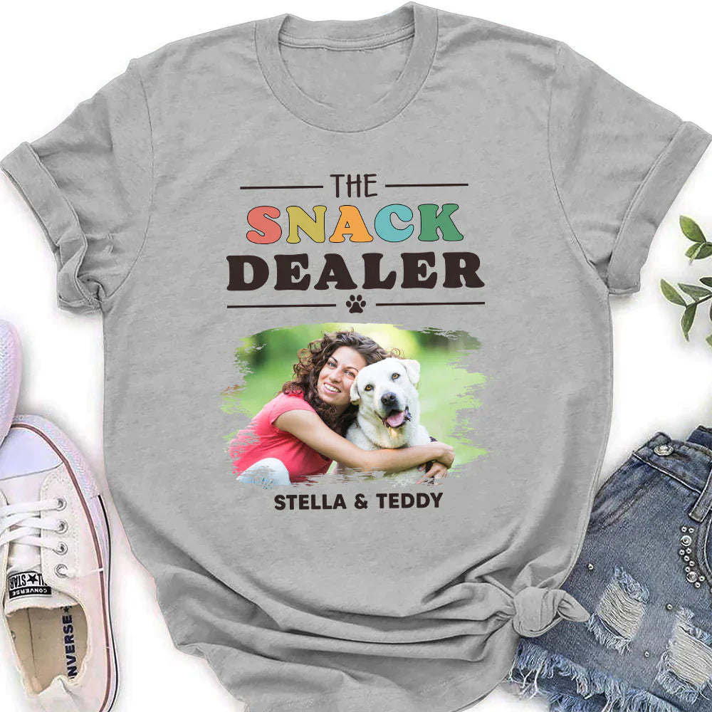 Pets Snack Dealer Photo - Personalized Custom Women's T-shirt