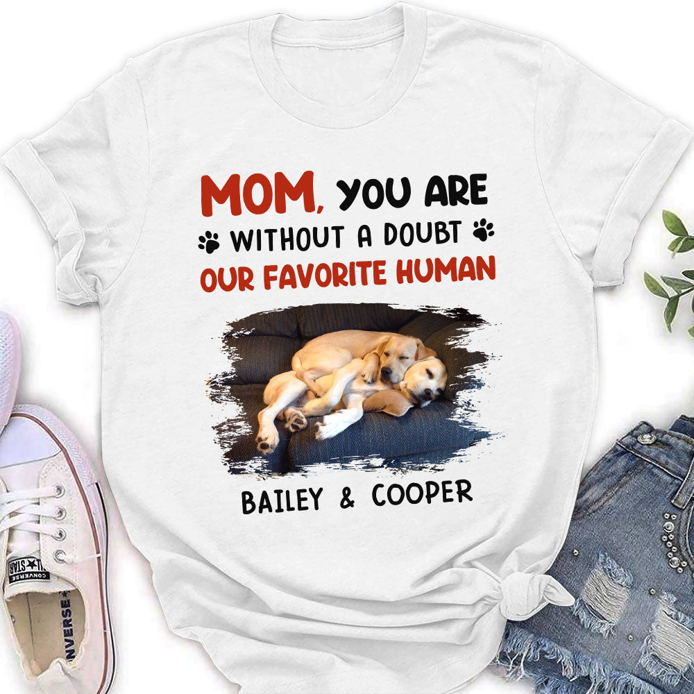 Favorite Hooman No Doubt - Personalized Custom Women's T-shirt