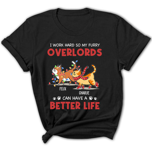 Furry Better Life - Personalized Custom Women's T-shirt