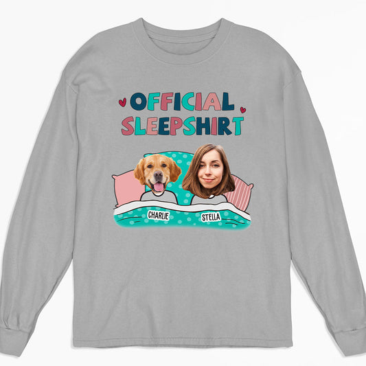 Sleepshirt Photo - Personalized Custom Long Sleeve T-shirt