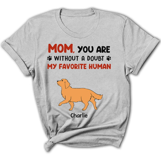 Favorite Hooman No Doubt - Personalized Custom Women's T-shirt