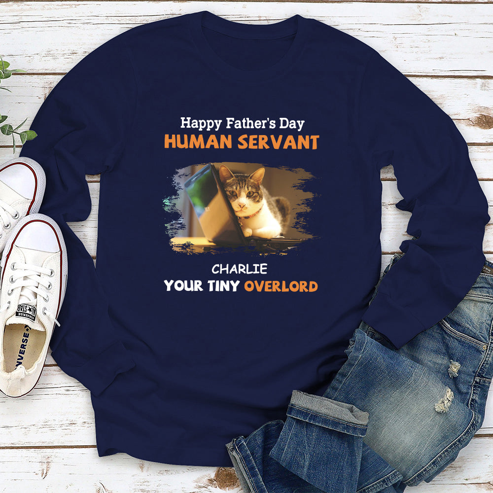 To My Servant - Personalized Custom Long Sleeve T-shirt