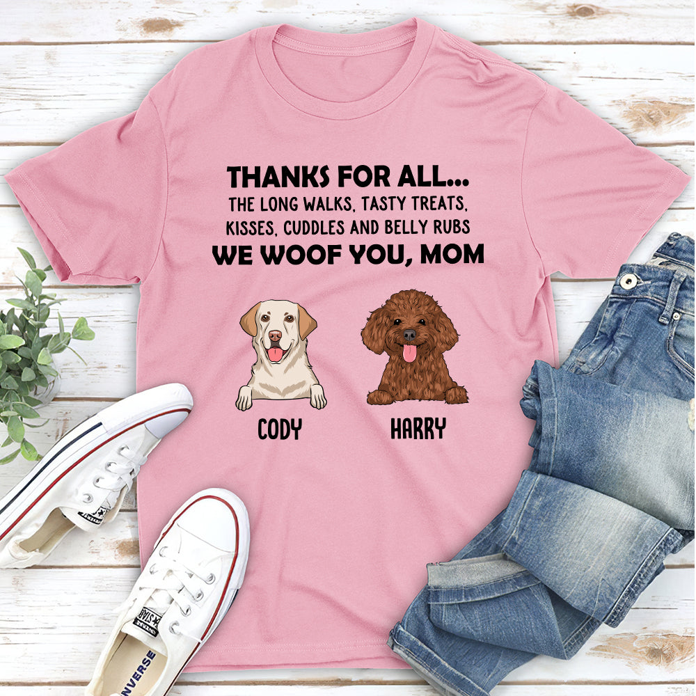 Thanks All - Personalized Custom Unisex T-Shirt