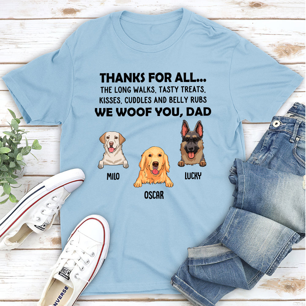 Thanks All - Personalized Custom Unisex T-Shirt