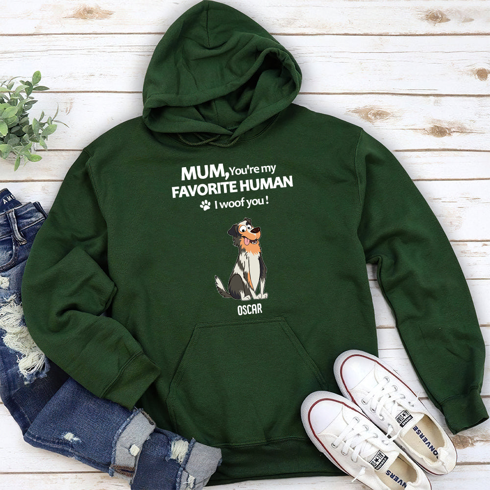 To My Favorite Human 2 - Personalized Custom Hoodie