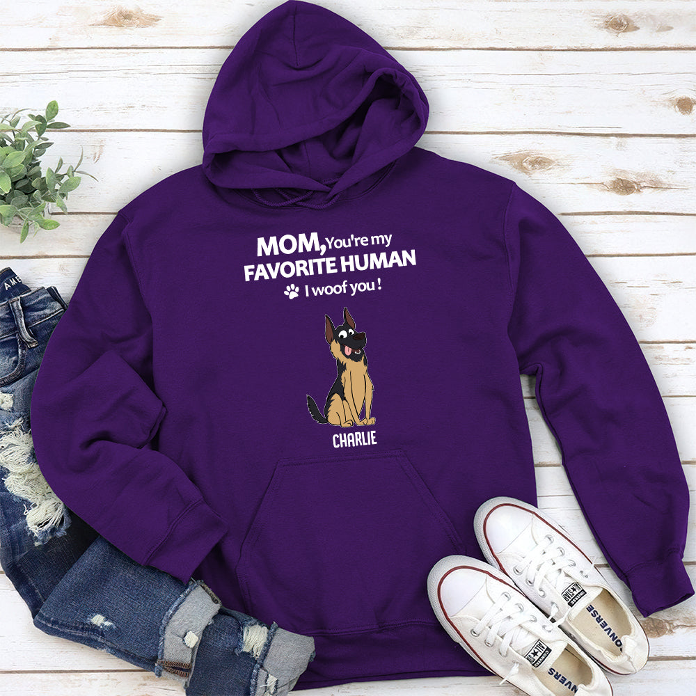 To My Favorite Human 2 - Personalized Custom Hoodie