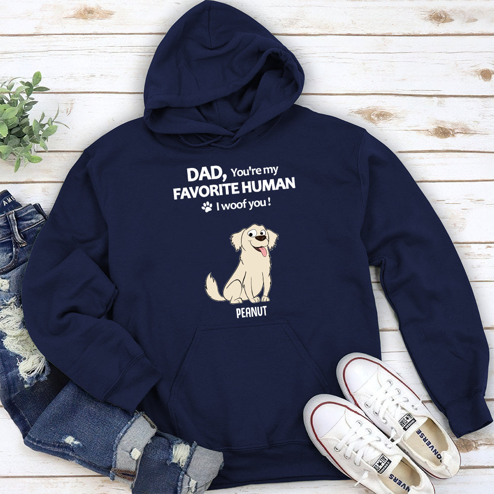 To My Favorite Human 2 - Personalized Custom Hoodie