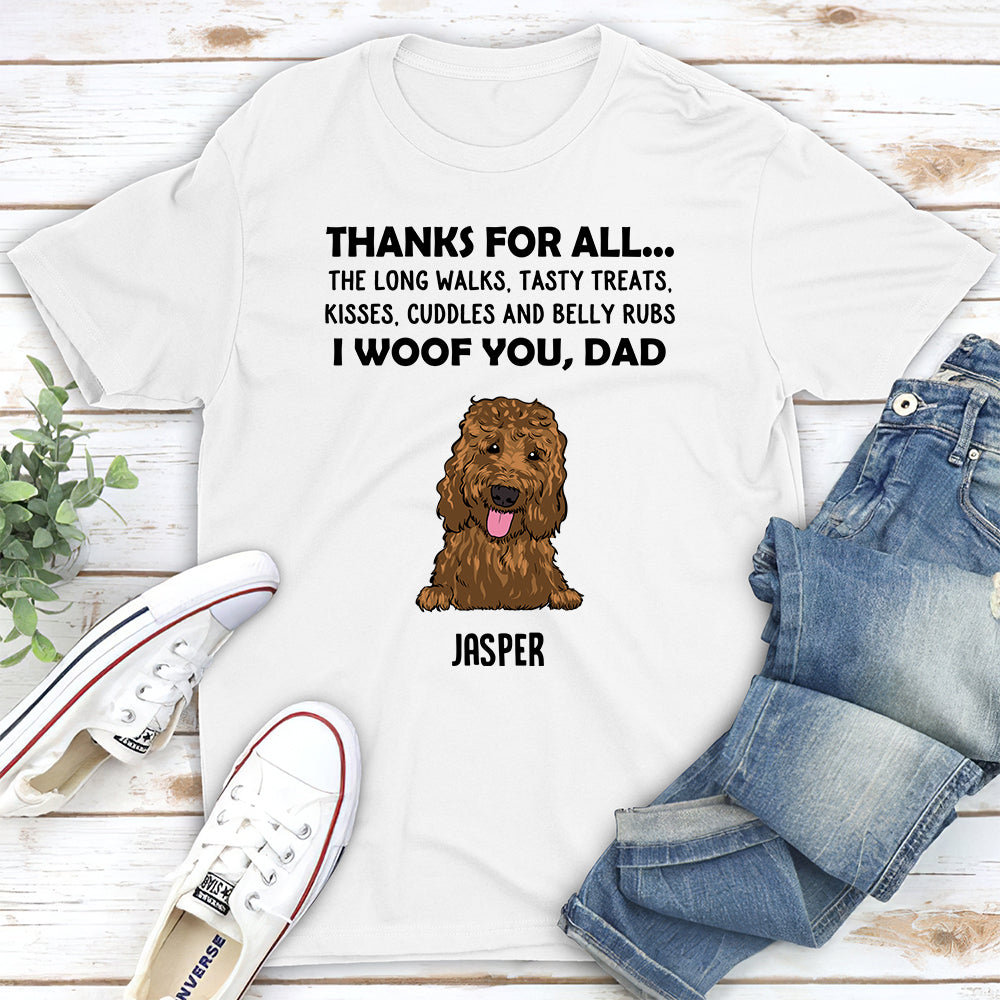 Thanks All - Personalized Custom Unisex T-Shirt