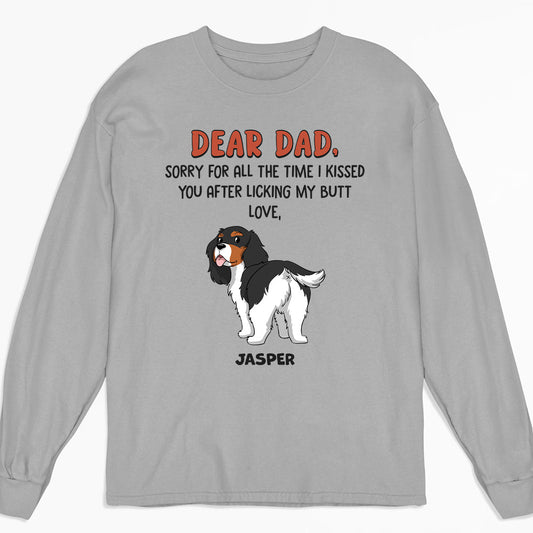Sorry For All - Personalized Custom Long Sleeve T-shirt
