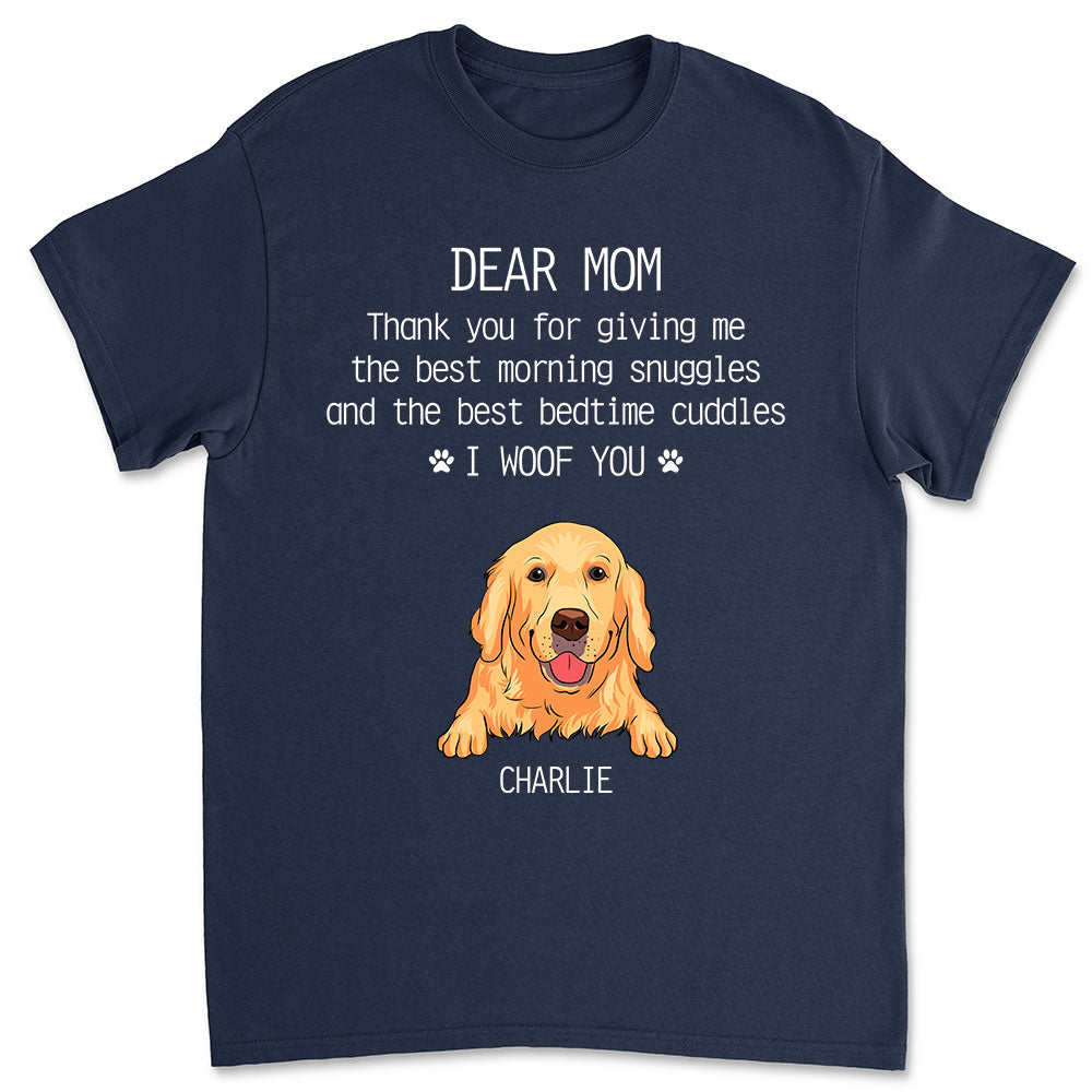 Snuggles and Cuddles - Personalized Custom Unisex T-shirt