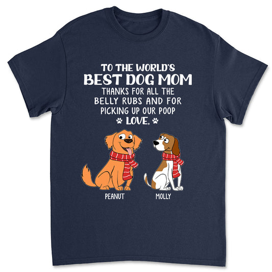 The Belly Rubs - Personalized Custom Unisex T-Shirt