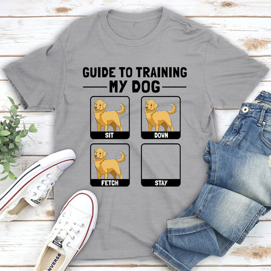 Guide To Training - Personalized Custom Unisex T-shirt
