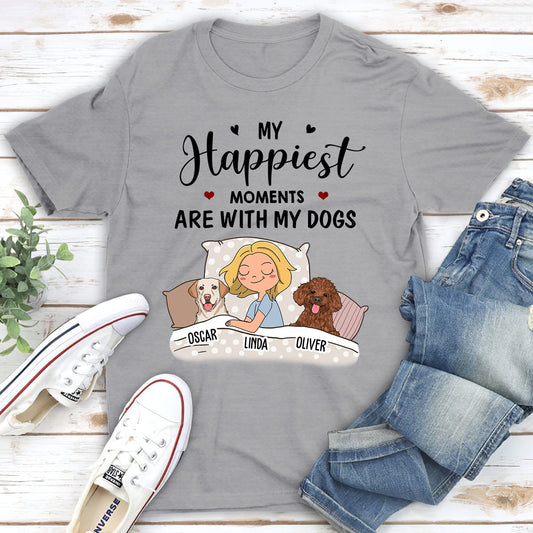 Happiest Moments - Personalized Custom Unisex T-shirt