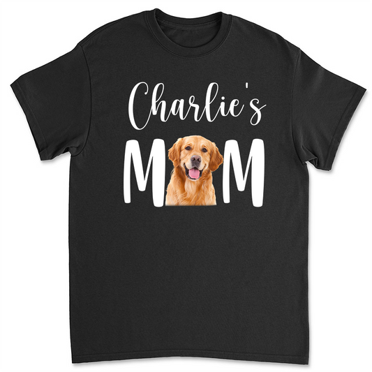 Dog Mom/Dad - Personalized Custom Photo Unisex T-shirt
