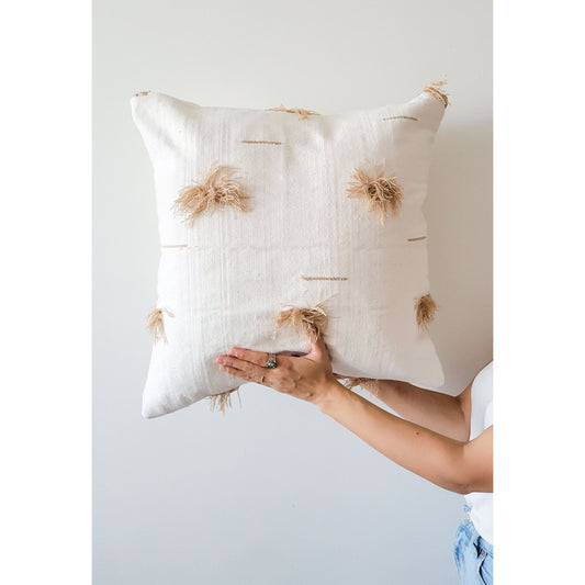 Soft Sand Throw Pillow Cover