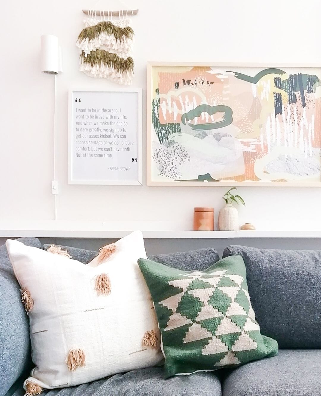 Soft Sand Throw Pillow Cover
