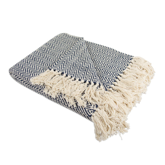 Nautical-Blue-Handloom-Chevron-Throw-Throw-Blankets