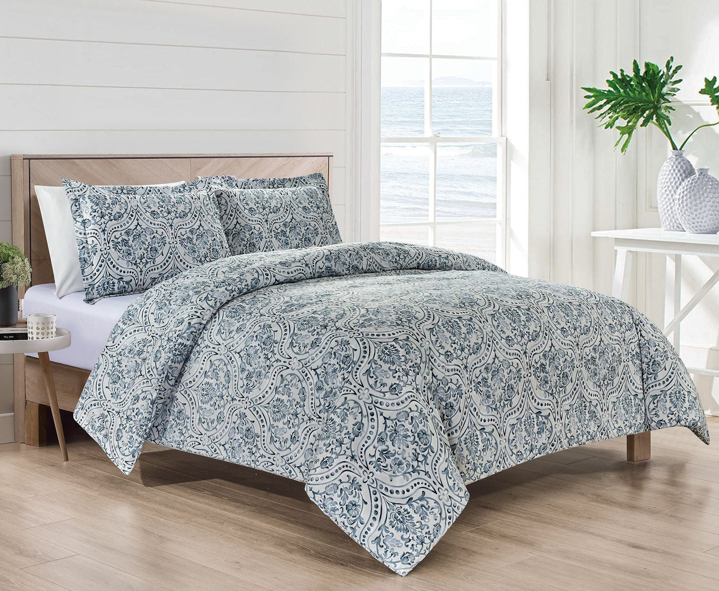 1800 Madison 3 Piece Egyptian Duvet Cover Set