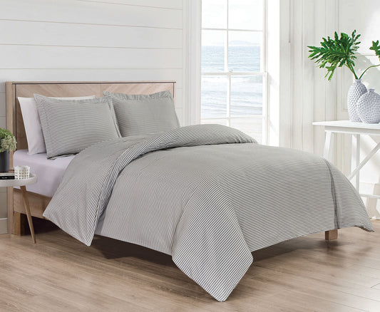 1800 Oxford 3 Piece Egyptian Duvet Cover Set