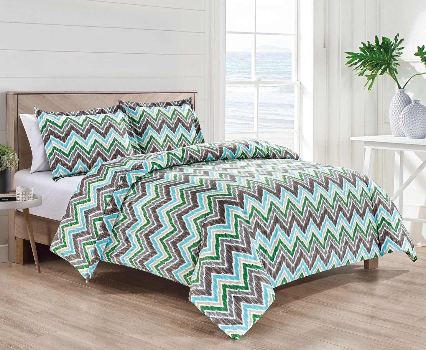 1800 Darcy 3 Piece Egyptian Duvet Cover Set