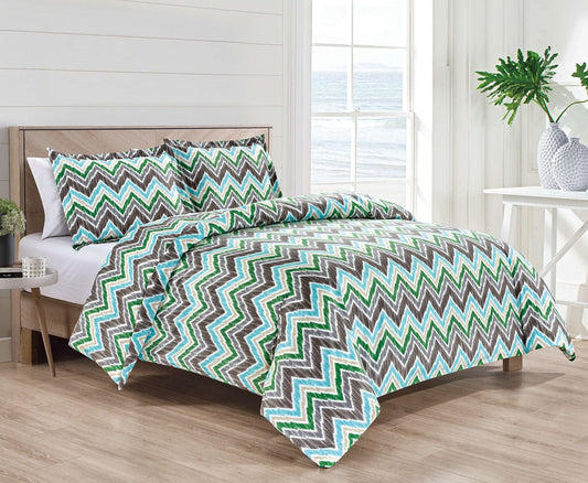 1800 Darcy 3 Piece Egyptian Duvet Cover Set