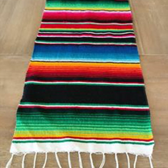Boho Ethnic Tassels Throw Beach Blanket