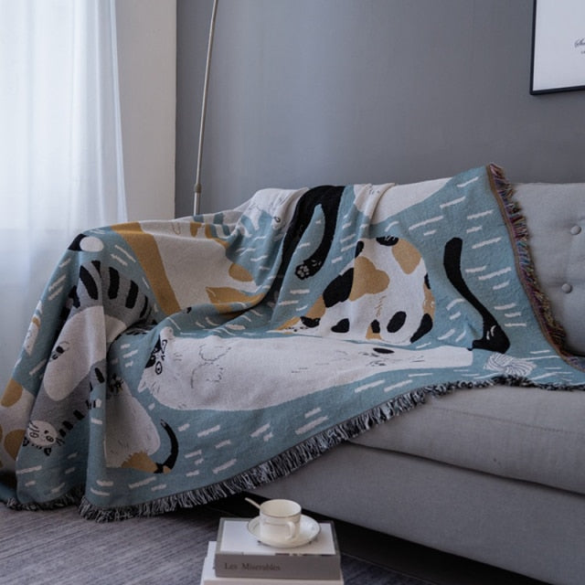 Sofa Throw Blanket - Ishka
