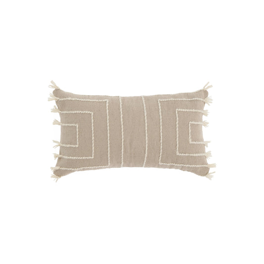 Ridge Wool Throw Pillow Cover