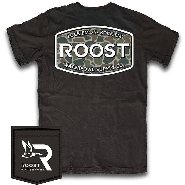 Youth Roost Camo Logo Tshirt