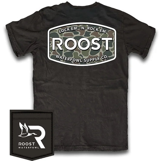 Youth Roost Camo Logo Tshirt