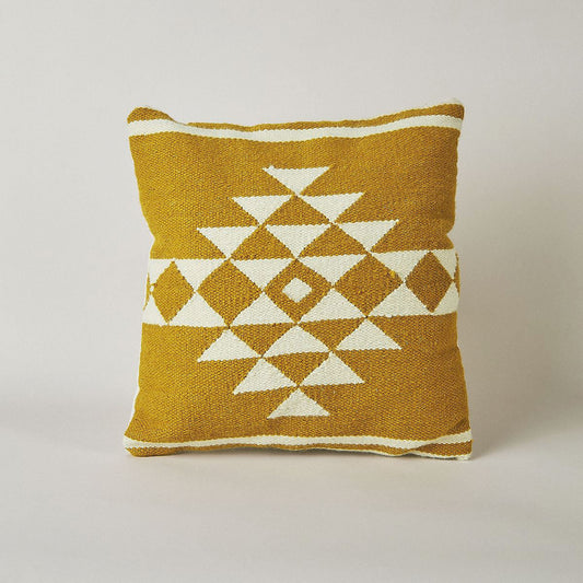 Sahara Wool Throw Pillow Cover