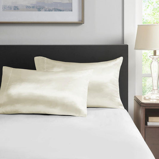 Satin Standard Pillowcase Ivory